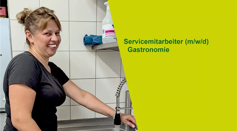 Wir suchen: Servicemitarbeiter (m/w/d) - Gastronomie